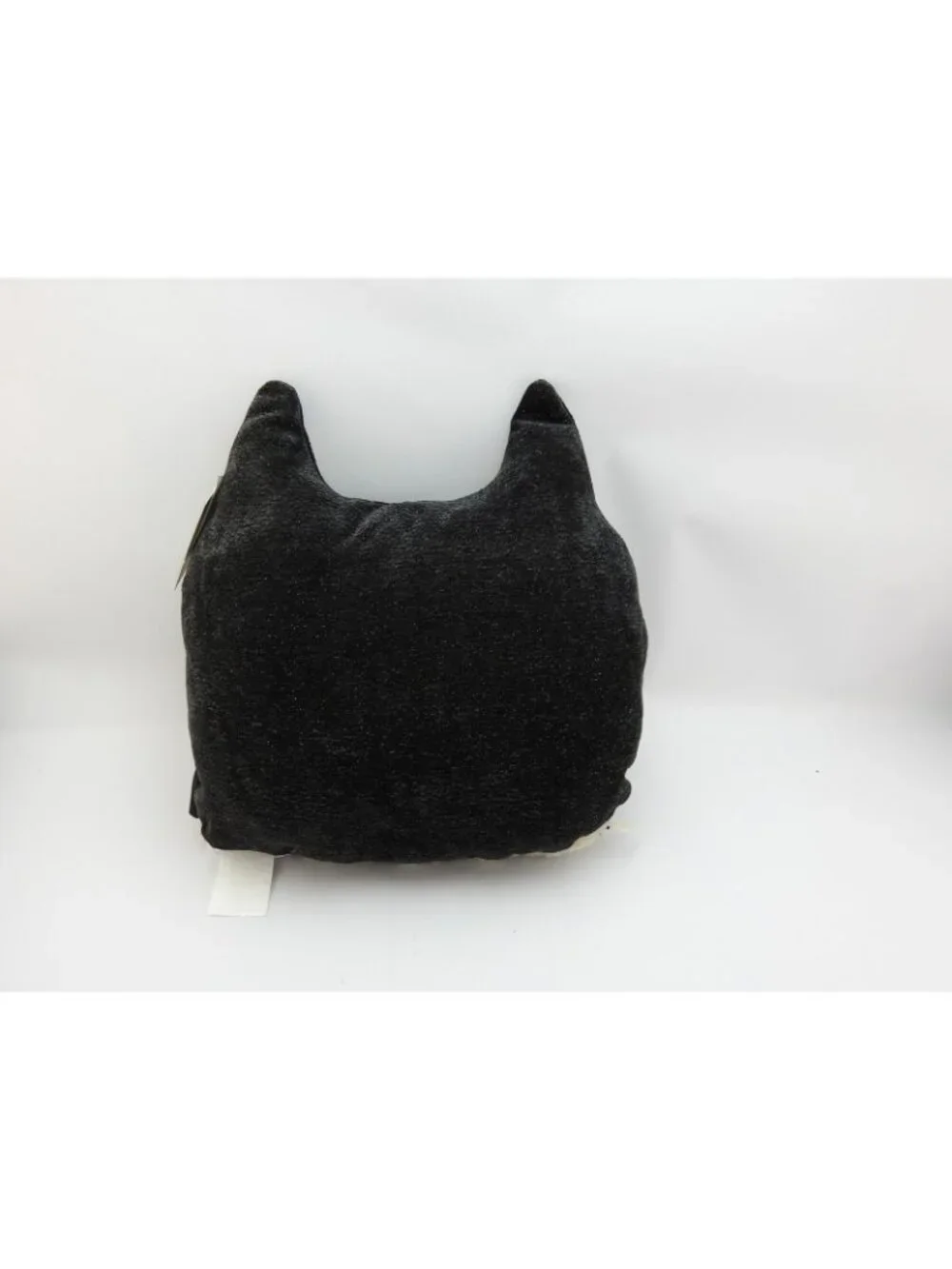 Halloween Black Cat Pumpkin Decorative Pillow Orange Gold Tulle 16